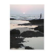 sunset in Goa Post Cards