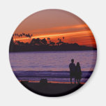 Sunset In La Jolla  Fridge Magnet