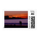 Sunset In La Jolla Postage