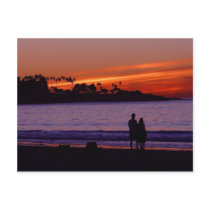 Sunset In La Jolla postcards