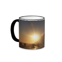 Sunset in Lipari mugs
