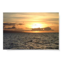Sunset in Maui posters