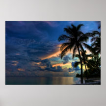 Sunset in Paradise Posters
