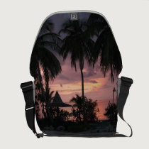 Sunset In Paradise Rickshaw Messenger Bag messenger bags