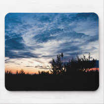 Sunset in Reykjavík mousepads