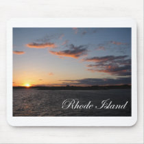 Sunset in Rhode Island Mousepads