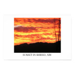 Sunset in Rodeo, New Mexico