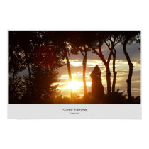 Sunset in Rome posters by Er4seR Sunset in Rome posters