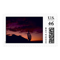 Sunset in Sabino Canyon  Postage Stamps