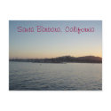 Sunset in Santa Barbara postcards by razwear Sunset in Santa Barbara postcards