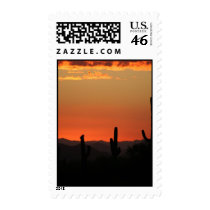 Sunset in Scottsdale Stamp