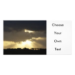 Sunset in Sepia Photo Cards