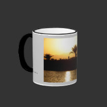 Sunset in Sharm el Sheikh, Egypt mugs