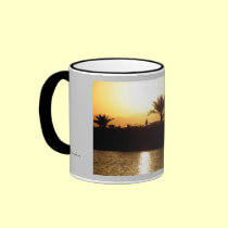 Sunset in Sharm el Sheikh, Egypt mugs