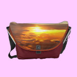 Sunset In The Air Rickshaw Messenger Bag messenger bags