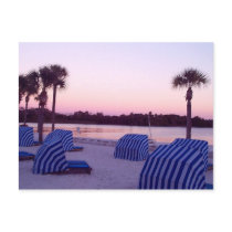 Sunset in the Cabana postcards