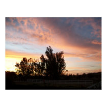 Sunset in the country poster print posters