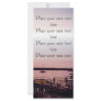 Sunset in the cove bookmark Customize Rack Card Design