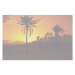 Sunset in the desert, The Sahara, Tunisia Desert Stationery