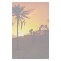 Sunset in the desert, The Sahara, Tunisia Desert Customized Stationery