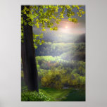 Sunset In The Hills Print