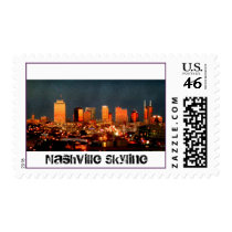 Sunset in the Nashville City postage by pkboylanphotography Sunset in the Nashville City postage