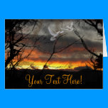 Sunset In The Rockies Greeting Card cards