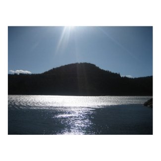 Sunset in the Rockies! print