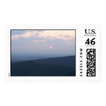 SUNSET IN THE VALLEY postage