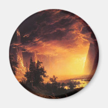 Sunset in the Yosemite Valley Magnet
