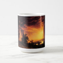 Sunset in the Yosemite Valley Mug