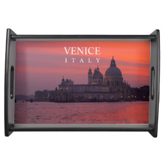 Sunset in Venice Serving Tray