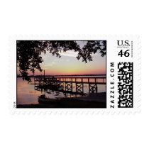 Sunset Kayak postage