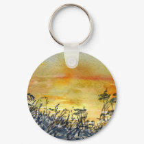 'Sunset' Keychain by picklelillysdad 'Sunset' Keychain