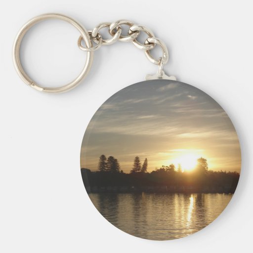 Sunset Keychain
