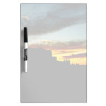 Sunset La Sal Mountains Arches Frosted Dry Erase Board