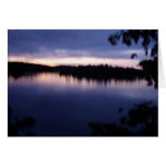 Sunset Lake Card