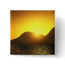 Sunset Lake Square Button