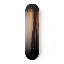 Sunset/Lake View Design Skateboard