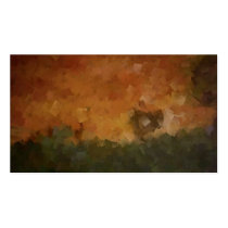 Sunset Landscape Business Cards