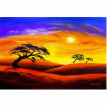 Sunset Landscape Scenery - Multi photo sculptures