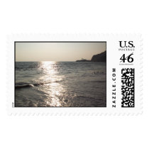 Sunset, large stamps