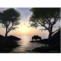 Sunset Light photo sculptures by LadyFire_Ice Sunset Light photo sculptures