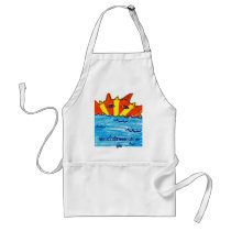 sunset love aprons