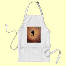 Sunset Lovebirds aprons