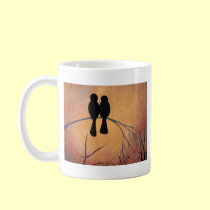 Sunset Lovebirds mugs