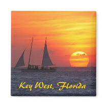 Sunset Magnet by craftycorner Sunset Magnet