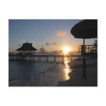 Sunset Maldives postcards by PhotoDigital Sunset Maldives postcards