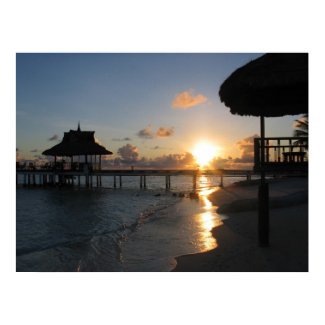 Sunset Maldives print