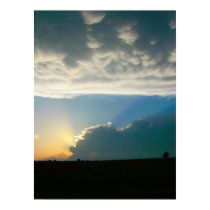 Sunset Mammatus posters